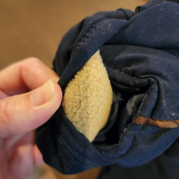 London Fog Navy Blue Snowsuit Size 6-9 mo. Like New - Picture 11 of 11